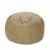 5' Large Bean Bag Chair with Memory Foam Filling and Washable Cover - Relax Sacks Charcoal -Living Room Chairs store unnamed file 9888