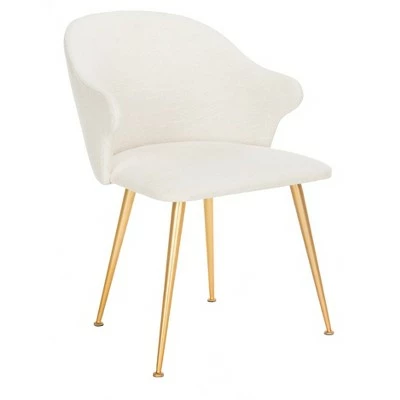 Edmond Arm Chair Cream - Safavieh 4 Edmond Arm Chair Cream - Safavieh - Image 2