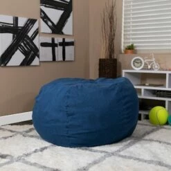 Flash Furniture Oversized Bean Bag Chair for Kids and Adults
